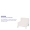 Emma and Oliver Contemporary LeatherSoftSoft Reception Modular Middle Chair